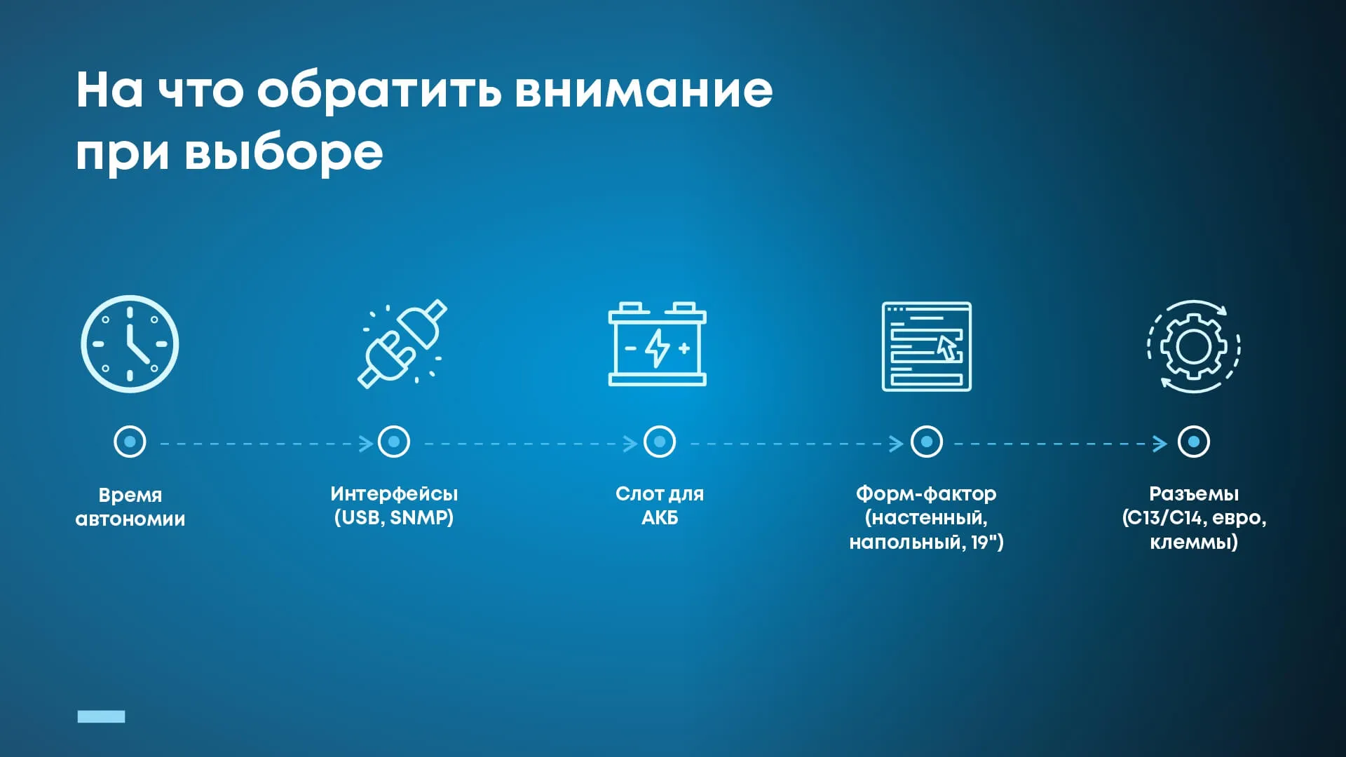 На что смотреть при покупке ИБП