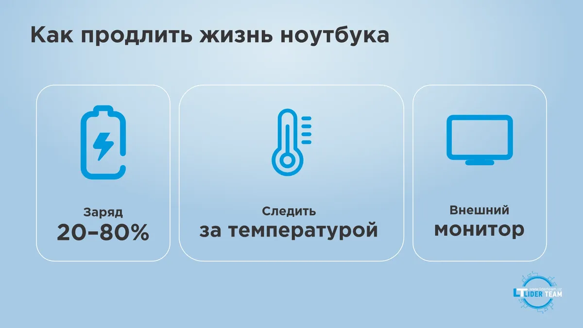 Как продлить жизнь ноутбуку