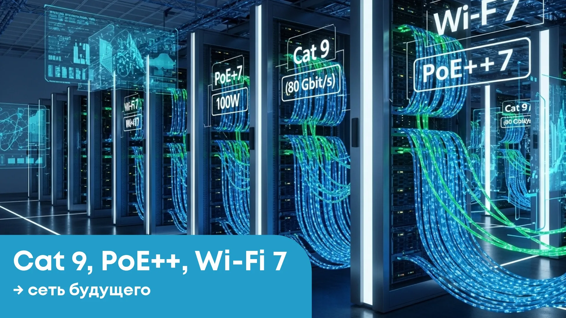 Будущее витой пары: Cat 9, PoE++