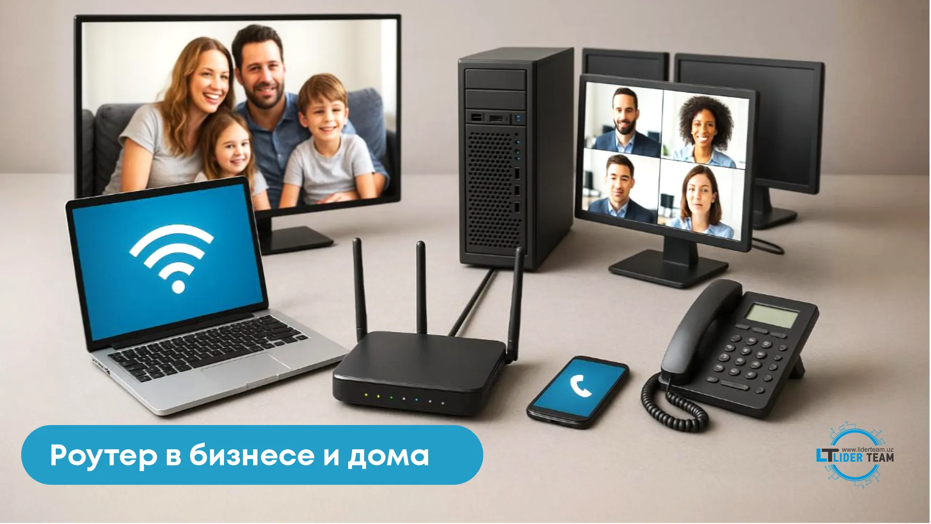 Роутер для бизнеса и дома Роутер для бизнеса и дома