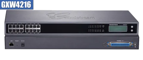 Grandstream GXW4216 FXS - VoIP shlyuzi, VoIP GATEWAY