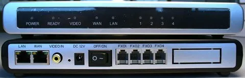 Grandstream GXW4104 FXO - VoIP shlyuzi, VoIP GATEWAY