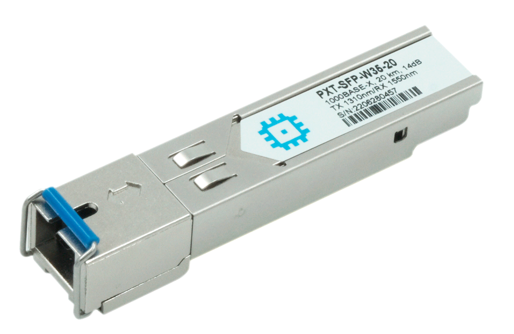 SFP - SNR-SFP-w53-20 модуль SFP WDM 20км 1000 m, 1550 (SC Simplex). Одноволоконный модуль, SFP WDM 1000base-BX. Модуль SFP WDM, дальность до 3км (6db), 1550нм. Модуль SFP WDM, дальность до 3км (6db), 1550нм SNR-SFP-w53-3.