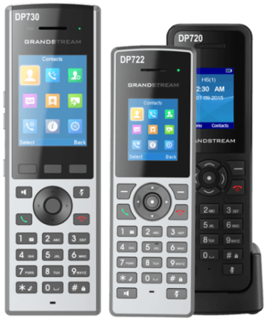 IP DECT Grandstream DP730 базовая станция (трубка - телефон)