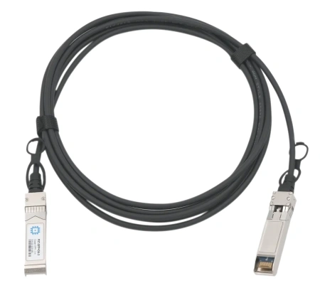 SFP+ Direct Attached Cable (DAC) moduli, uzatish masofasi 3 m gacha.