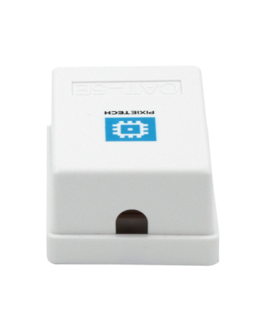 Розетка накладная Pixietech, CAT5e UTP RJ-45, 1 порт
