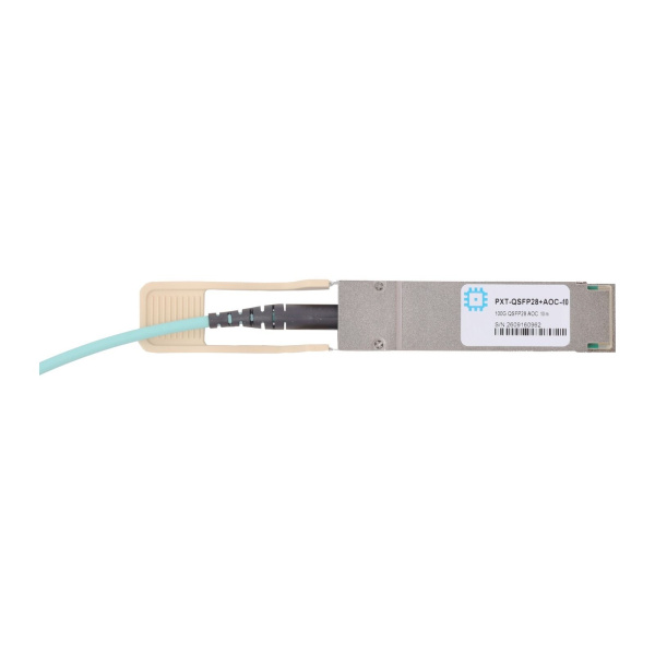 100G QSFP28 AOC moduli, masofasi 10 m gacha