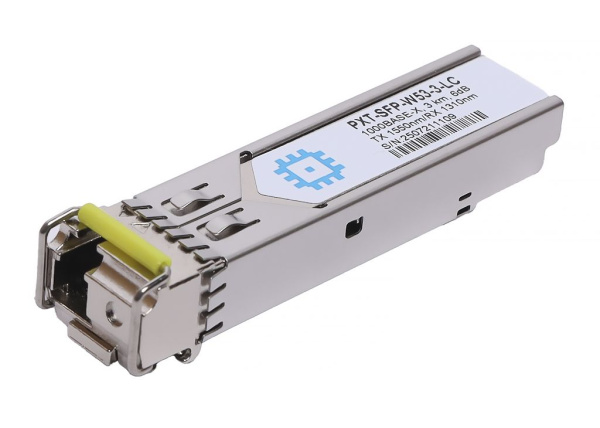 Модуль SFP WDM, дальность до 3км (6dB), LC Simplex, 1550нм