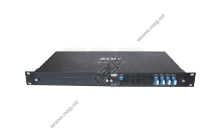 Bir tola li 4 kanalli CWDM multiplektor (trx:1610-1550, 1470-1530)