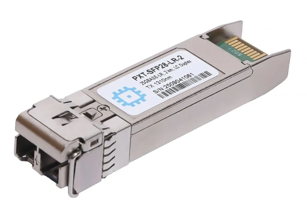 SFP28 moduli, 25GBASE-LR, LC Duplex, uzatish masofasi 2 km gacha.