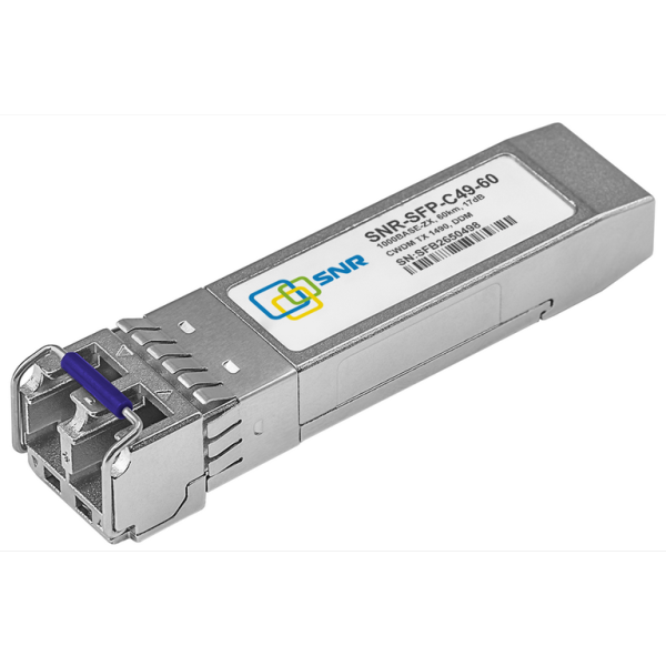 SFP CWDM optik moduli, masofa 60 km gacha (17dB), 1490 nm