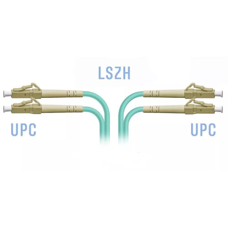 Optik patchcord LC/UPC MM Dupleks, 30 metr