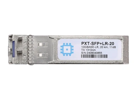 SFP+ optik moduli, uzatish masofasi 20 km gacha (11 dB), 1310 nm.