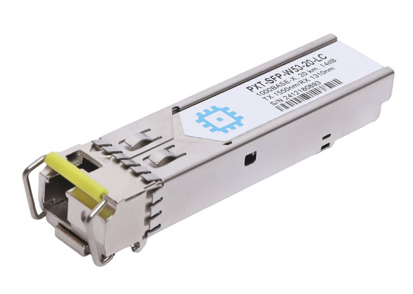 Модуль SFP WDM, дальность до 20км (14dB), LC Simplex, 1550нм