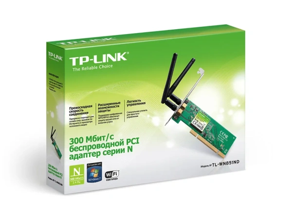 Wi-Fi PCI adapter TP-LINK TL-WN851ND