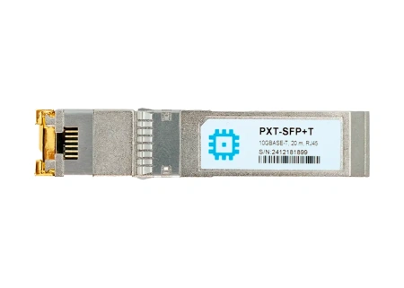 RJ45 interfeysli SFP+ 10G moduli, 20 m gacha.