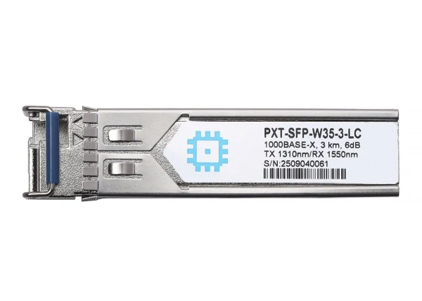 SFP WDM moduli, masofa 3 km gacha (6 dB), LC Simplex, 1310 nm.