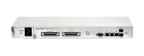 Abonent VOIP-shlyuzi TAU-32M.IP (32 FXS/FXO)
