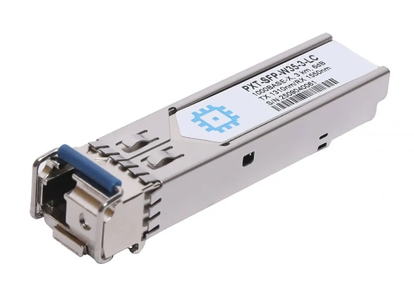 SFP WDM moduli, masofa 3 km gacha (6 dB), LC Simplex, 1310 nm.