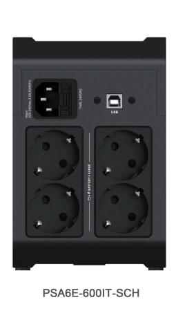 UPS Vertiv PowerUPS 200 Essential PSA6E-600IT-SCH, 600VA
