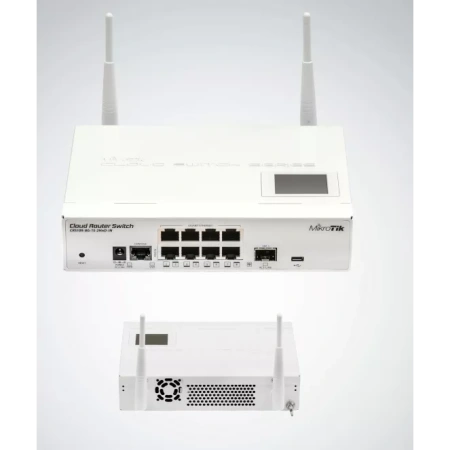 Коммутатор Cloud Router Switch Mikrotik CRS109-8G-1S-2HnD-IN (RouterOS L5)