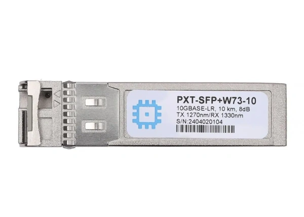 SFP+ WDM 10G moduli, LC Simplex ulagichi, uzatish masofasi 10 km gacha (8 dB), 1270 nm.