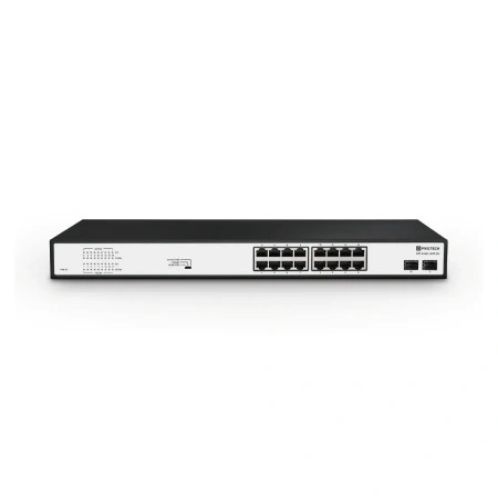 Pixietech PXT-S1501-16TP-2S boshqarilmaydigan PoE kommutatori