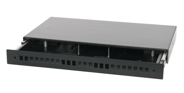 Кросс оптический Pixietech 19" на 24 порта, выдвижной, 1U