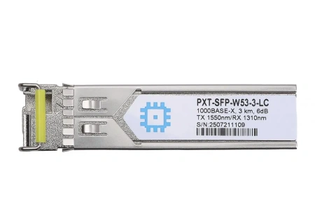 SFP WDM moduli, masofa 3 km gacha (6 dB), LC Simplex, 1550 nm.
