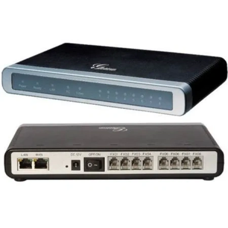 Grandstream GXW4108 FXO - VoIP shlyuzi, VoIP GATEWAY