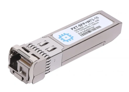 SFP+ WDM 10G moduli, LC Simplex ulagichi, uzatish masofasi 10 km gacha (8 dB), 1270 nm.