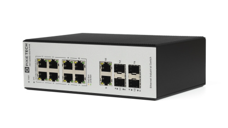Управляемый промышленный POE коммутатор PXT-S250G-4S2T8-POE