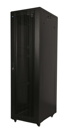 Polga o'rnatiladigan shkaf 42U 600*800*2000 mm, perforatsiyalangan eshik
