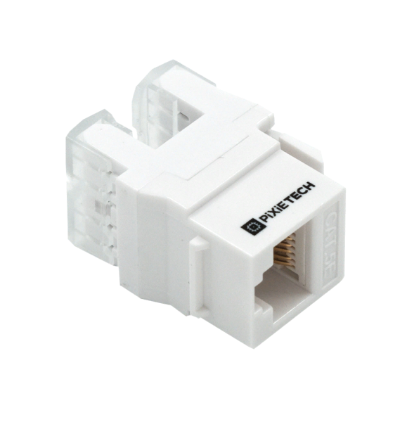 Модуль Keystone Jack Pixietech, Cat.5E, горизонтальная заделка