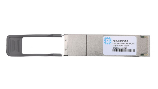 Модуль, QSFP+ 40GBASE-SR, LC Duplex, дальность до 100 м