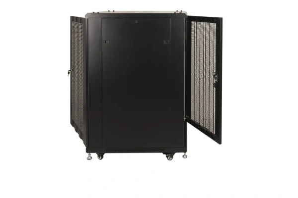 Zaminli shkaf 22U 600*800*1093 mm, teshikli eshik