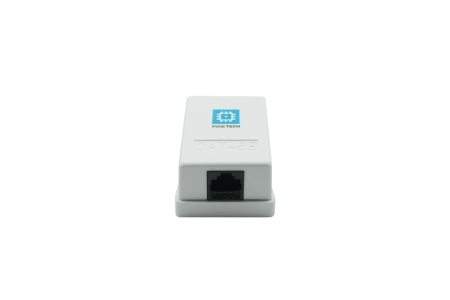 Pixietech tashqi rozetka, CAT5e UTP RJ-45, 1 port