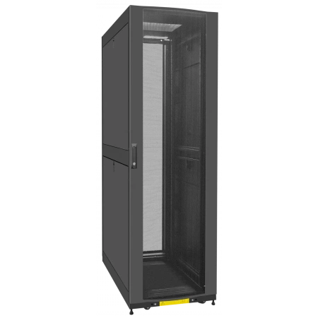 Polga o'rnatiladigan shkaf 42U 600*800*2000 mm, perforatsiyalangan eshik