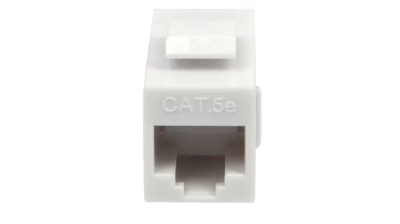 RJ-45/RJ-45 o'tkazgich ulagichi (Keystone)