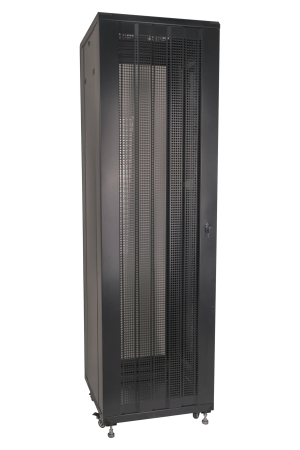 Шкаф напольный 42U 600*1000*2000 мм, перфорированная дверь