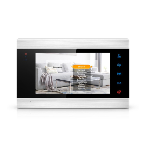 Домофон + дверной звонок с HD-камерой Tuya Smart Wi-Fi