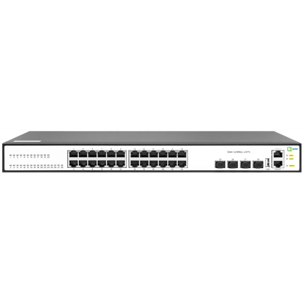 SNR-S2995G-24TX - 3-darajali (L3) boshqariladigan kommutator