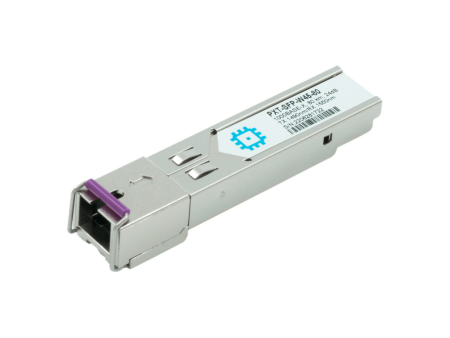 SFP WDM moduli, masofa 80 km gacha (24dB), 1550/1490 nm