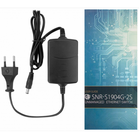 Boshqarilmaydigan kommutator SNR-S1904G-2S