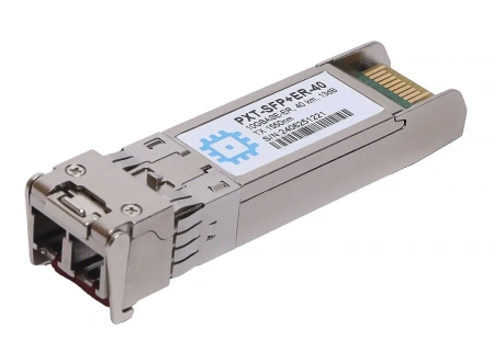 SFP+ optik moduli, uzatish masofasi 40 km gacha (15 dB), 1550 nm.