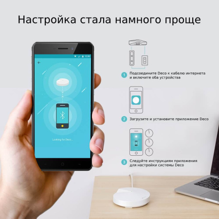 Wi-Fi система TP-LINK Deco M5(3-Pack)