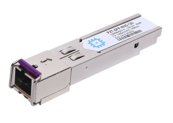 Модуль SFP WDM, дальность до 120км (30dB), 1490/1550нм