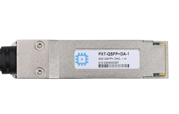 40G QSFP+ Direct Attach moduli, uzatish masofasi 1 metrgacha.