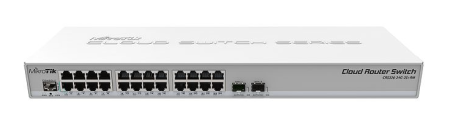 Коммутатор MikroTik CRS326-24G-2S+RM