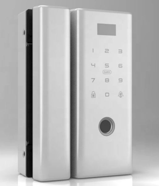 Дверной Wi-Fi замок с поддержкой отпечатка, кода, карты Tuya Smart
